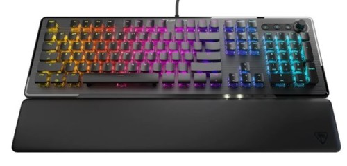 מקלדת גיימינג מכאנית מוארת צבע שחור Turtle Beach Vulcan II Red-S