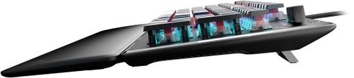 מקלדת גיימינג מכאנית מוארת צבע שחור Turtle Beach Vulcan II Red-S