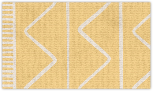 שטיח פעילות מעוצב לחדר ילדים Soft Mat במגע רך - זיג זג צהוב