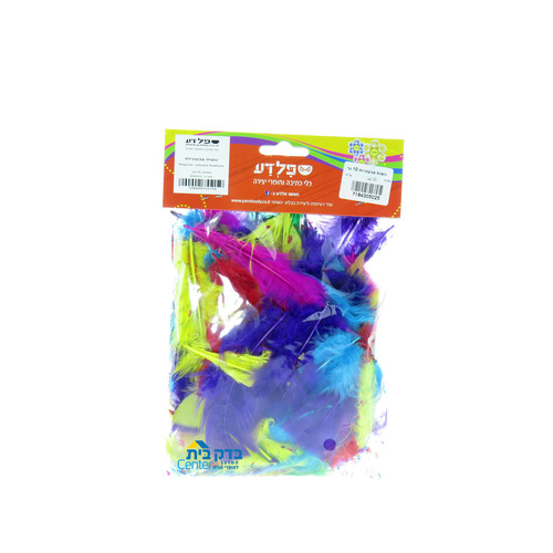 נוצות צבעוניות 10 גר