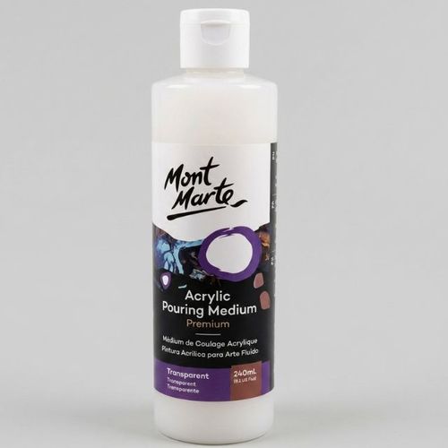מדיום פורינג לאקריליק 240 מל Mont Marte Premium