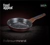 מחבת 24 ס"מ עם ציפוי שיש מינרל מבית פוד אפיל-FOOD APPEAL