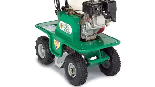 הנעה אחורית של מקלפת דשא Billy Goat SC121H לשיפור האחיזה והביצועים בזמן העבודה