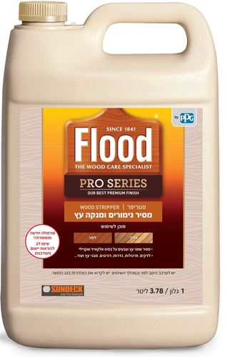 פלאד | מסיר גימורים ומנקה עץ - גלון 3.785 ליטר