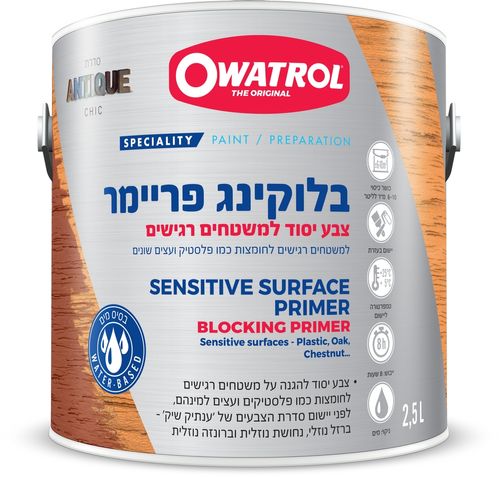 בלוקינג פריימר - 2.5 ליטר