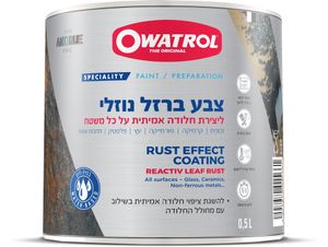 צבע ברזל נוזלי - 0.5 ליטר
