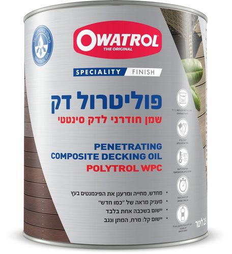 פוליטרול דק - שמן חודרני לדק סינטטי