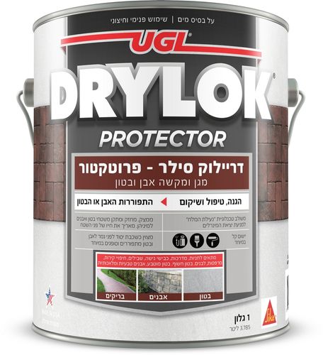 דריילוק | פרוטקטור, סילר מגן ומקשה בטון - גלון 3.785 ליטר