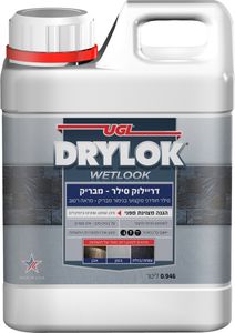 דריילוק | סילר לאבן ובטון בגימור מבריק/מראה רטוב- רבע גלון 946 מ"ל