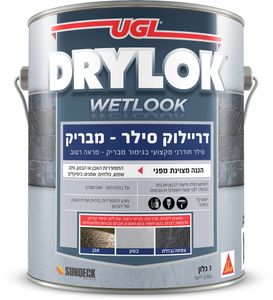 דריילוק | סילר לאבן ובטון בגימור מבריק/מראה רטוב- גלון 3.785 ליטר