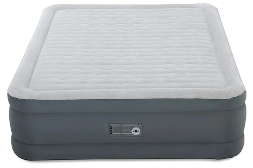 מזרן /  מיטה מתנפחת זוגית Queen Fortech Airbeds עם משאבה חשמלית מובנית, מתאים לאירוח ולמילואים