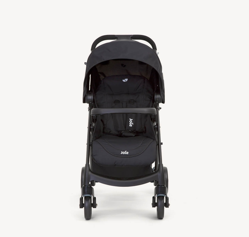 עגלת טיולון מגיל לידה Muze LX עם מגש תינוק, מגש הורה ואפשרות חיבור סלקל - שחור