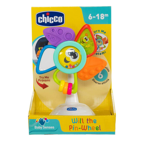 צעצוע גלגל עם אפשרות הצמדה לכיסא אוכל / שולחן