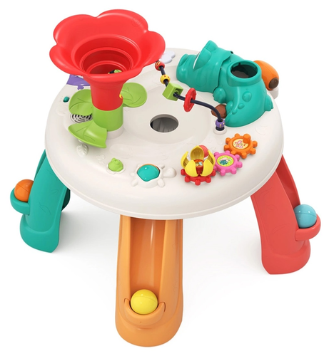 שולחן פעילות גילוי ולימוד Learn and Discover עם מוזיקה ואפקטים קוליים