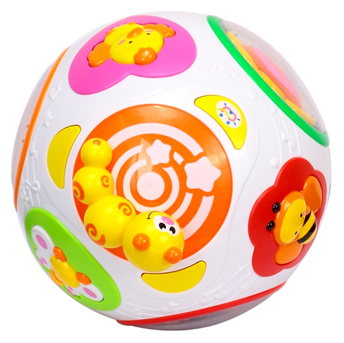 כדור פעילות 'תפוס אותי' אינטראקטיבי לעידוד זחילה עם אורות וצלילים