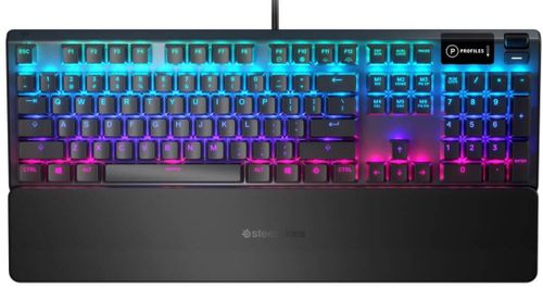 מקלדת גיימינג SteelSeries Apex 5 LED Gaming Keyboard