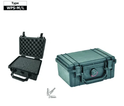 ארגז מודולרי אטום מים IP65 – 3 גדלים עם ספוג ייצוב  L – גדול 350×295×150 מ
