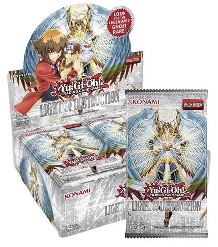 קופסת בוסטרים (אנגלית) |Game Card  Yu-Gi-Oh! Light of Destruction Booster Box (English Edition)