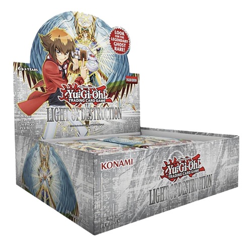 קופסת בוסטרים (אנגלית) |Game Card  Yu-Gi-Oh! Light of Destruction Booster Box (English Edition)