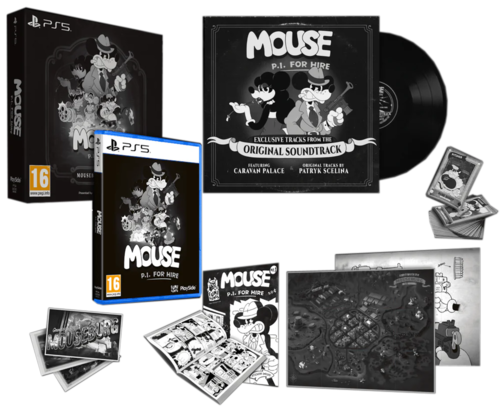 MOUSE P.I. For Hire Mouseburg Edition ל-PS5 מהדורת אספנים