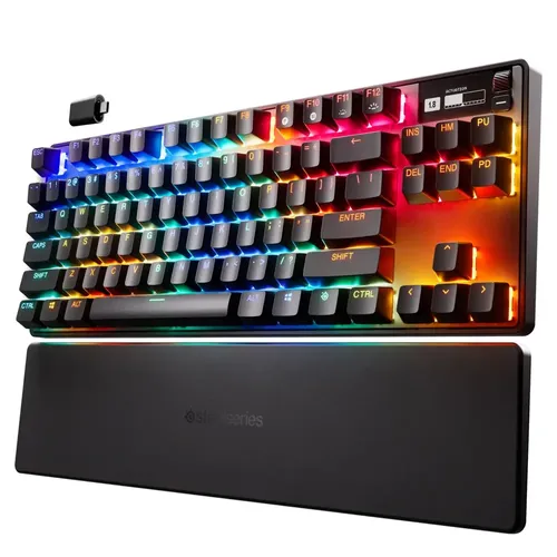 מקלדת גיימינג אלחוטית SteelSeries Apex Pro Gen 3 TKL Wireless Gaming Keyboard