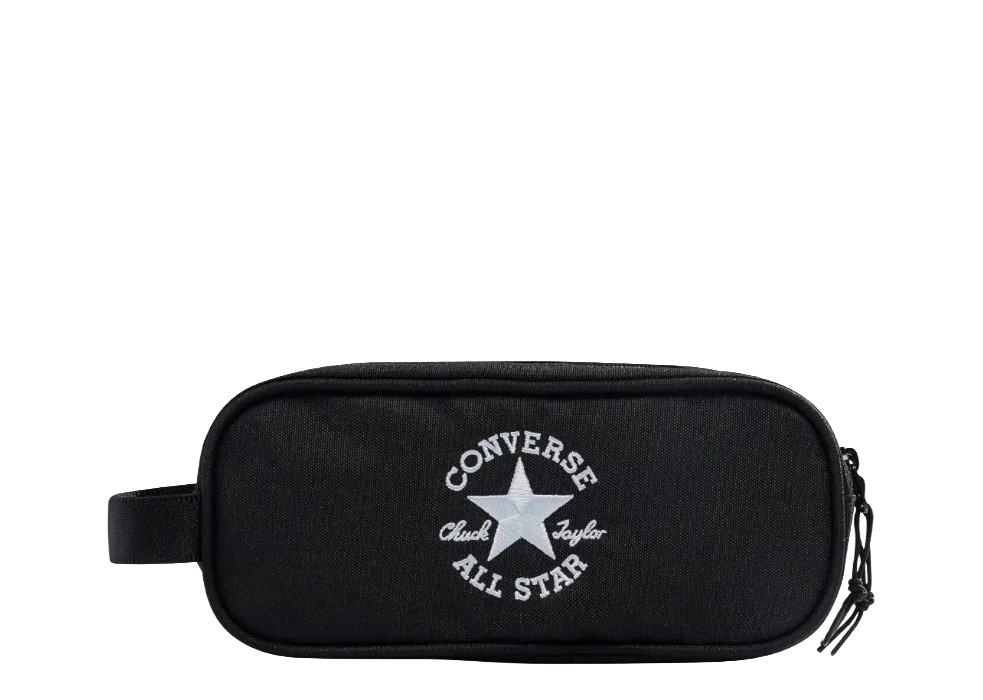 קלמר קונברס converse Patch Logo Pencil Case | שחור