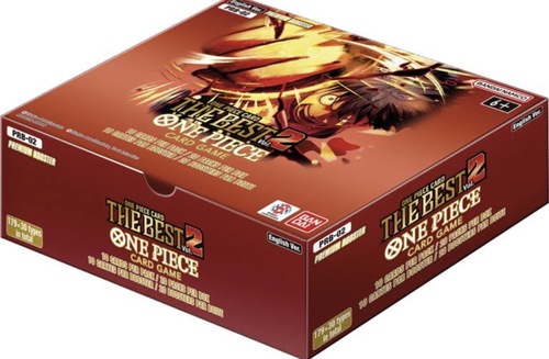 קופסת בוסטרים וואן פיס (אנגלית) | One Piece Card Game THE BEST Vol.2 PRB-02 Premium Booster Box (English Edition