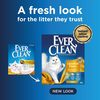 חול לחתולים אוור קלין Ever Clean גרגרים גדולים-פס צהוב-10 ליטר