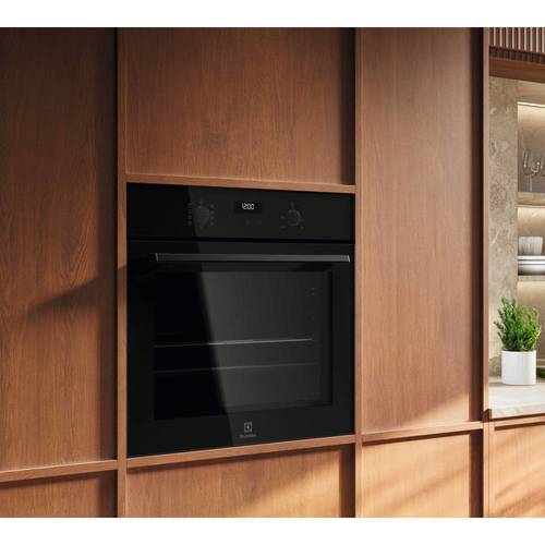 תנור בנוי 71 ליטר Electrolux EOH6219K SurroundCook AirFry זכוכית שחורה *שבת | גרמניה