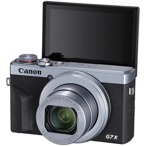 מצלמה ‏קומפקטית Canon PowerShot G7 X Mark III קנון כסופה בעברית