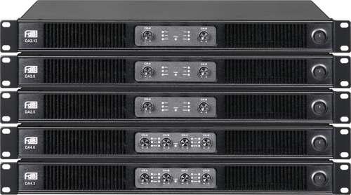 מגבר דיגיטלי 1U 4×600W DA4.6