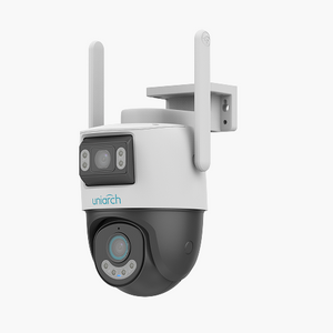 מצלמת PTZ חיצונית בעלת שתי עדשות טווח מקסימאלי WIFI6 IP66 5MP+5MP דגם Uho-P2S-M55F34 מבית UNIARCH