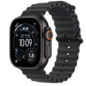 יבוא רשמי Apple Watch Ultra 3 2025 49mm Titanium Case Ocean Band GPS +‎ Cellular 