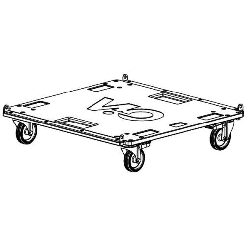 עגלת שינוע dBTechnologies Dolly for Fifty Line