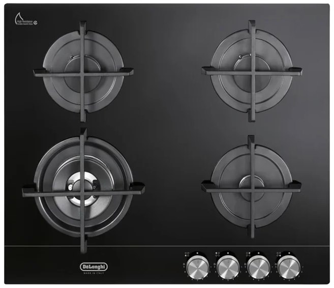 כיריים גז זכוכית ⁦DELONGHI DGH4160GN⁩