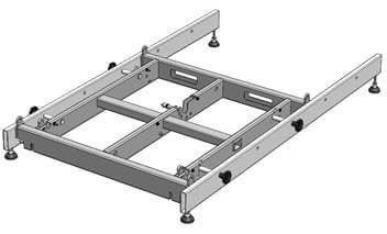  ערכת רגלי הארכה ל-Groundstack עבור מתקןdBTechnologies EFK-2 AF-VIO1