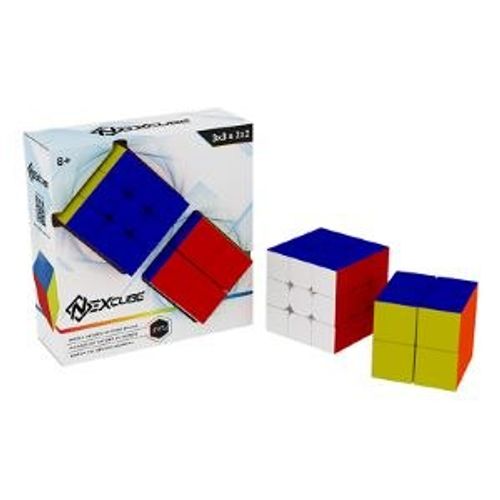 קובייה הונגרית 19903 3X3 Nexcube וגם 2X2 מבית Goliath דגם 19903 מידות ומאפיינים