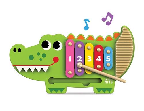 קסילופון תנין מעץ לילדים 51222 מאת בית העץ דגם 51222 תמונת מוצר ראשית