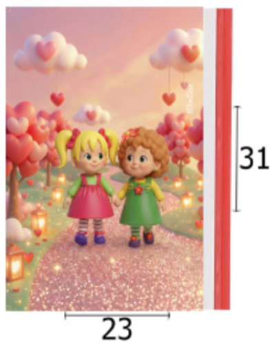 20 מחברת קשר/ דגם דוליס