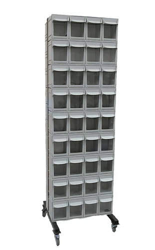 תא זז על גלגלים (96 תאי אחסון ) 