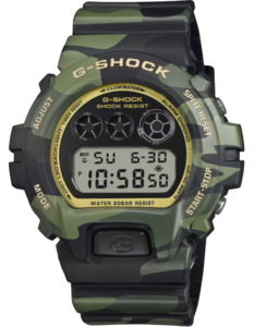 CASIO DW-6900CMG-3D BOLD CAMO SERIES CAMO AND GOLD