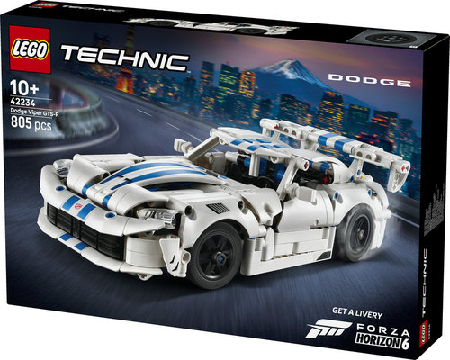 לגו טכני - מכונית ספורט Dodge Viper GTS-R   (42234)