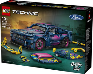 לגו טכני - מוסך תיקונים בהתאמה אישית למכונית Ford Mustang GT   (42236)