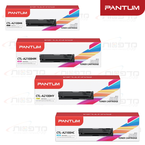 סט 4 טונרים מקוריים PANTUM CTL2100H  