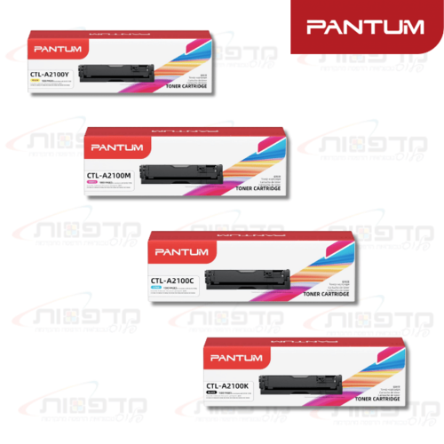 סט 4 טונרים מקוריים PANTUM CTL2100  