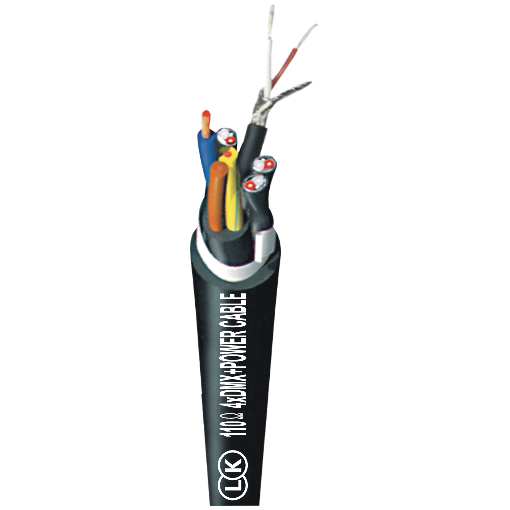 כבל אודיו/DMX + חשמל DPC907-909