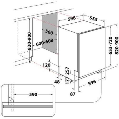 מדיח כלים Bauknecht BIO3T121PEIS