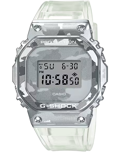 CASIO GM-5600SCM-1D G-STEEL מסגרת מתכת חדש