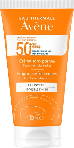 אוון קרם הגנה מהשמש +SPF50 לעור יבש - ללא בישום | מכיל 50 מ