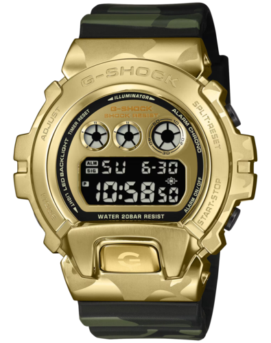 CASIO GM-6900CMG-3D BOLD CAMO SERIES CAMO AND GOLD